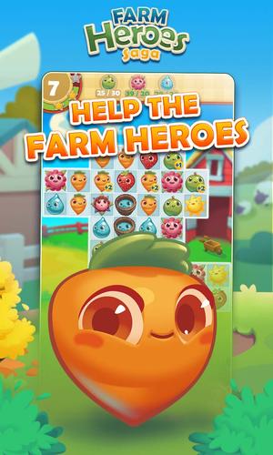 Farm Heroes Saga Captura de pantalla 0