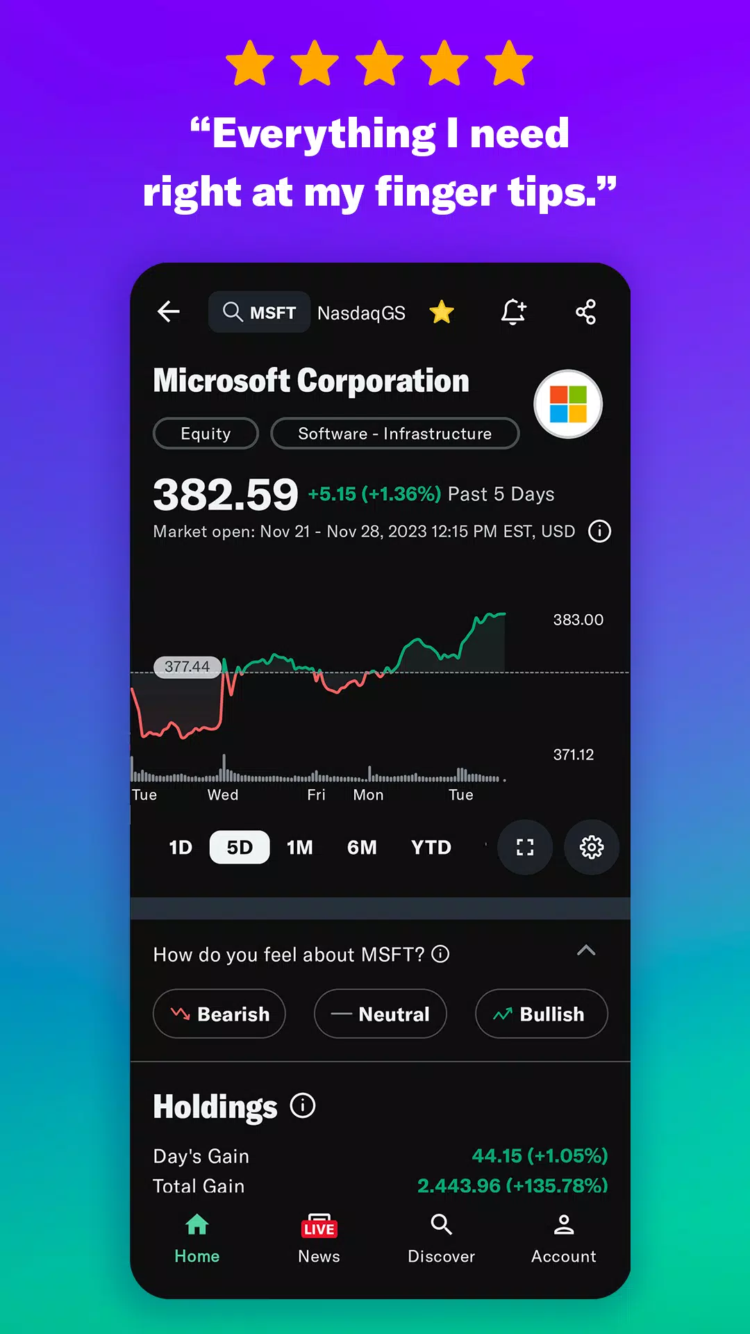 Yahoo Finanzen Screenshot 2