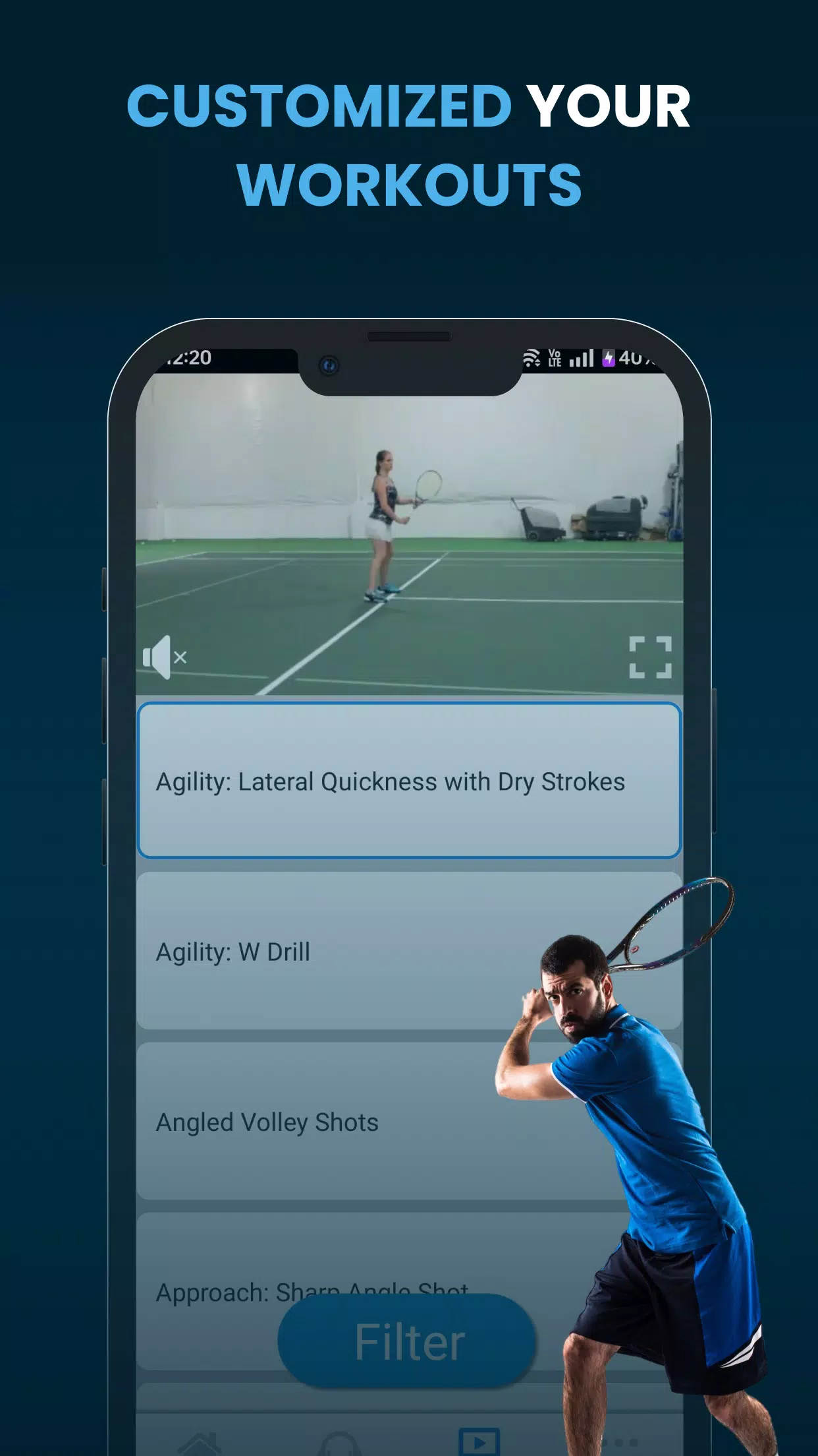 Tennis Training Скриншот 1