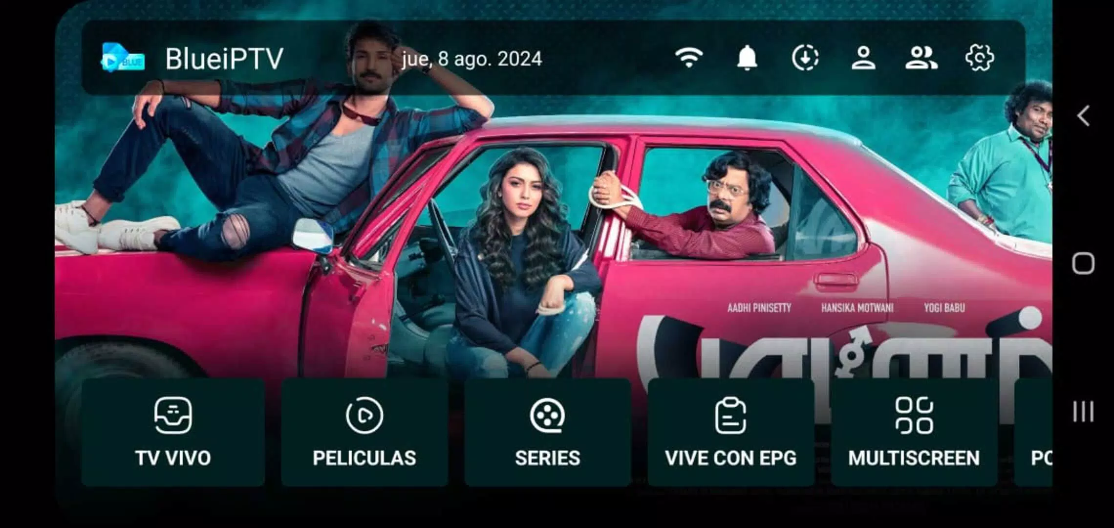 BlueiPTV Capture d'écran 1