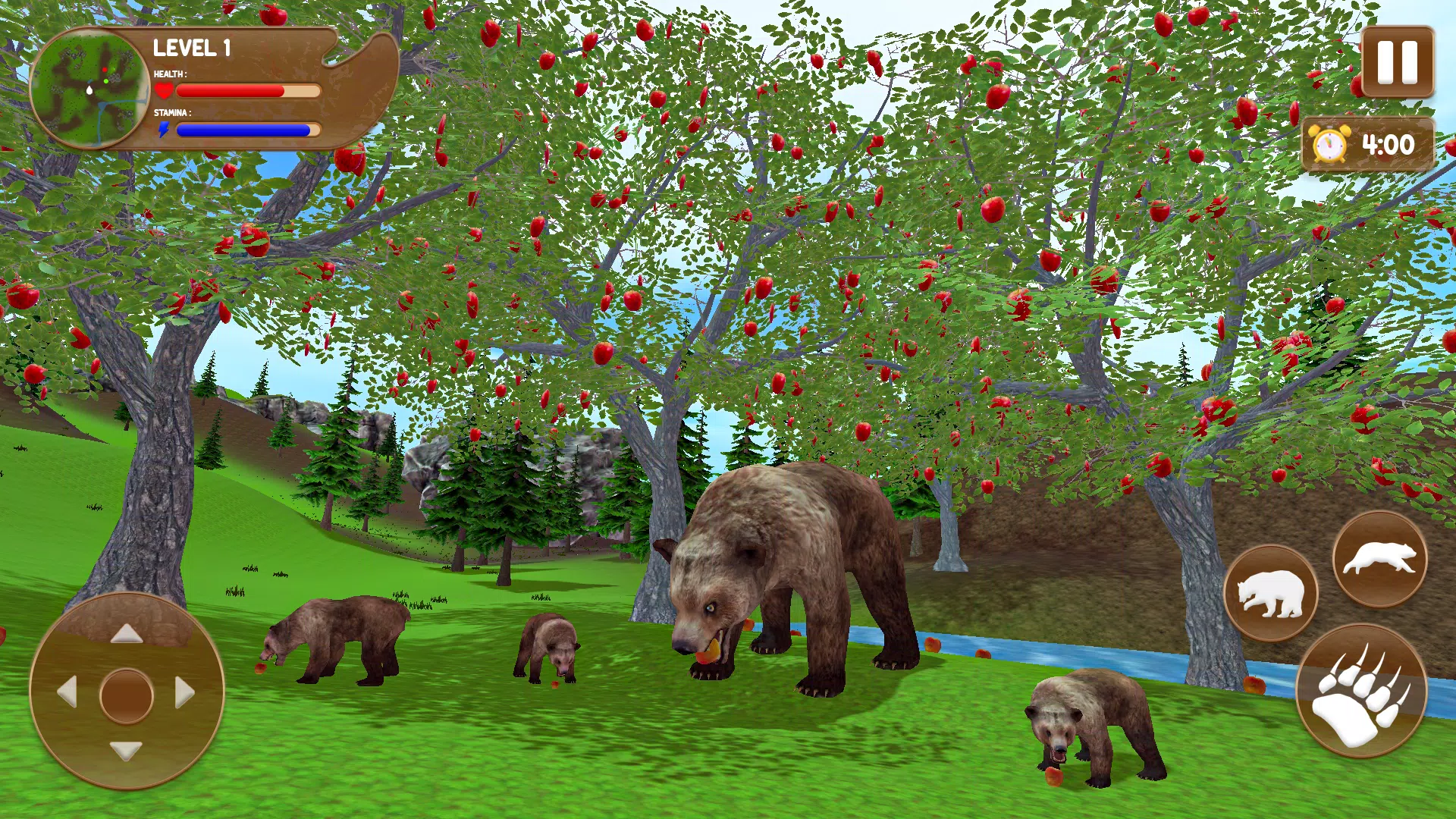 Schermata Bear Games: Bear Simulator 3D 3