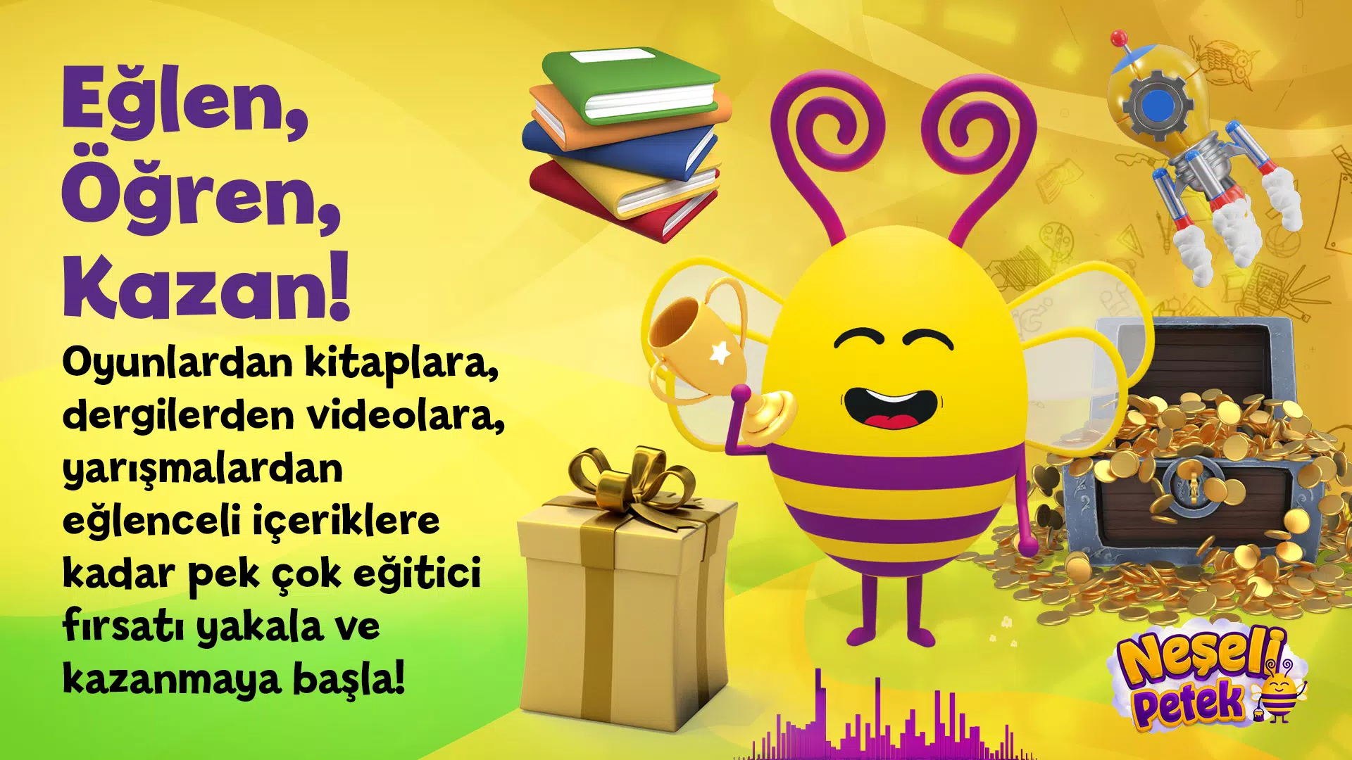 Neşeli Petek Oyun Platformu Schermafbeelding 2