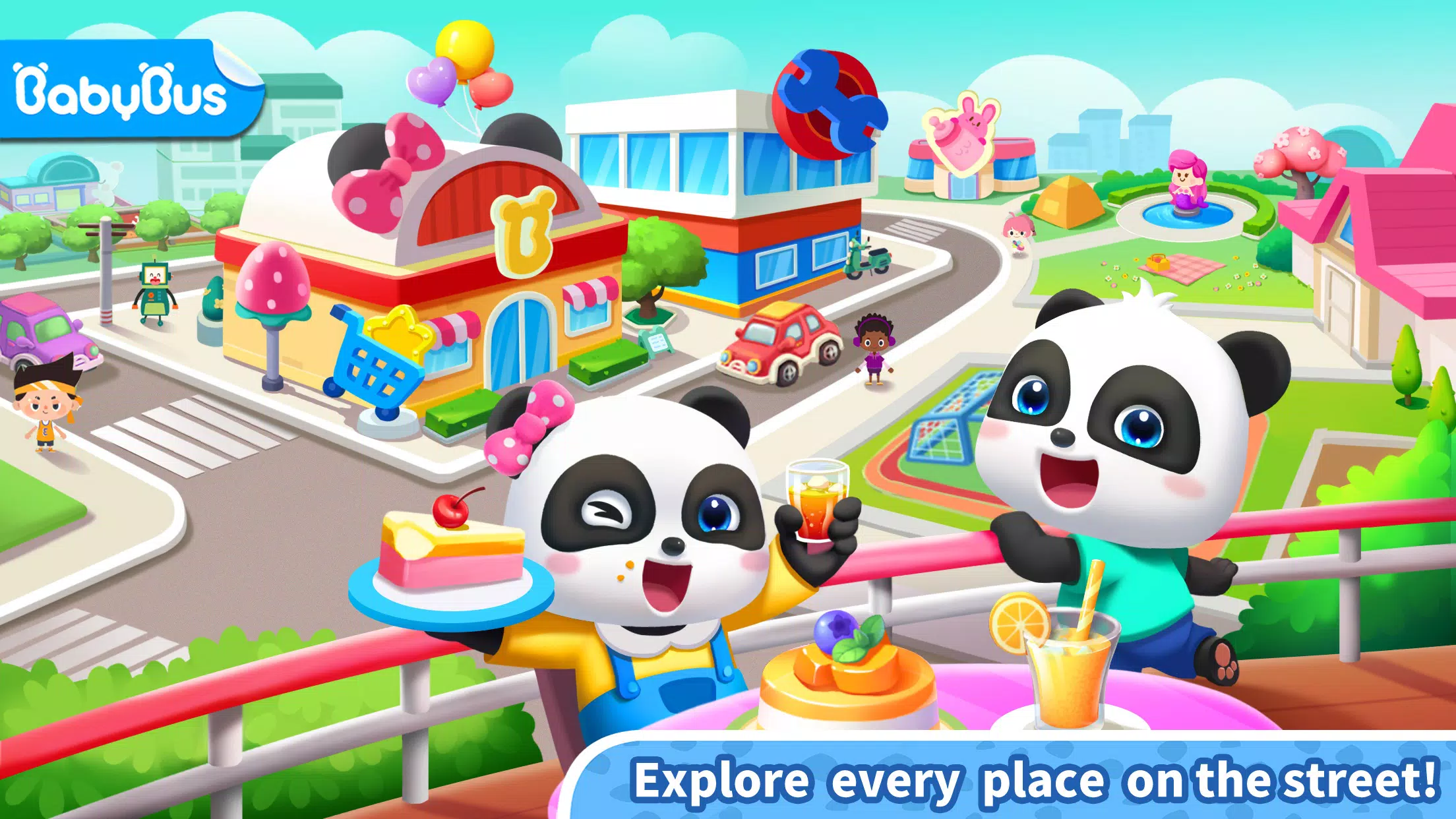 Little Panda’s Town: Street スクリーンショット 0