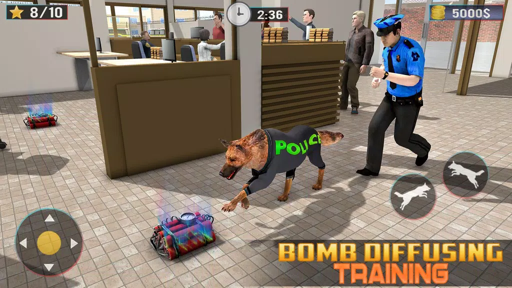 Police K9 Dog Training School: Dog Duty Simulator Скриншот 1