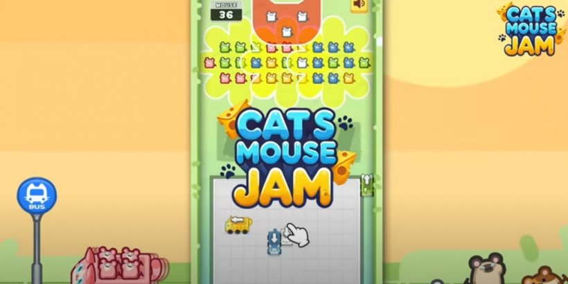 Cat's Mouse Jam သည် သင့်အား ဆွဲဆောင်မှုရှိသော ပဟေဋ္ဌိတစ်ခုဖြတ်ကာ catbus များပေါ်တွင် ကြွက်ငယ်များကို မောင်းနှင်နိုင်သည်၊ ယခု ကြိုတင်စာရင်းပေးသွင်းရန် ဖွင့်လှစ်လိုက်ပြီဖြစ်သည်။