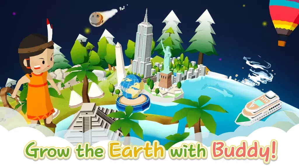 Save The Earth : Idle&Clicker Ảnh chụp màn hình 0