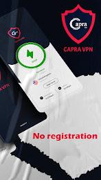 Capra VPN Ảnh chụp màn hình 1