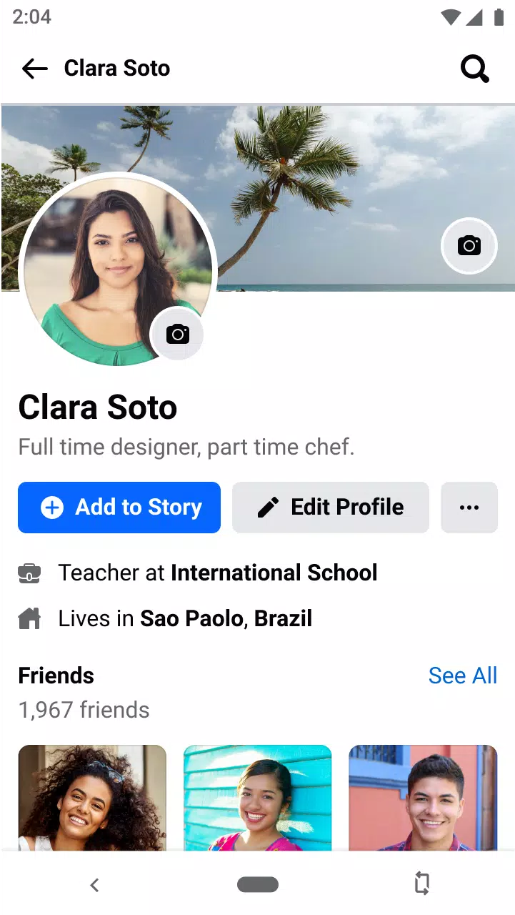 Facebook Lite Скриншот 3