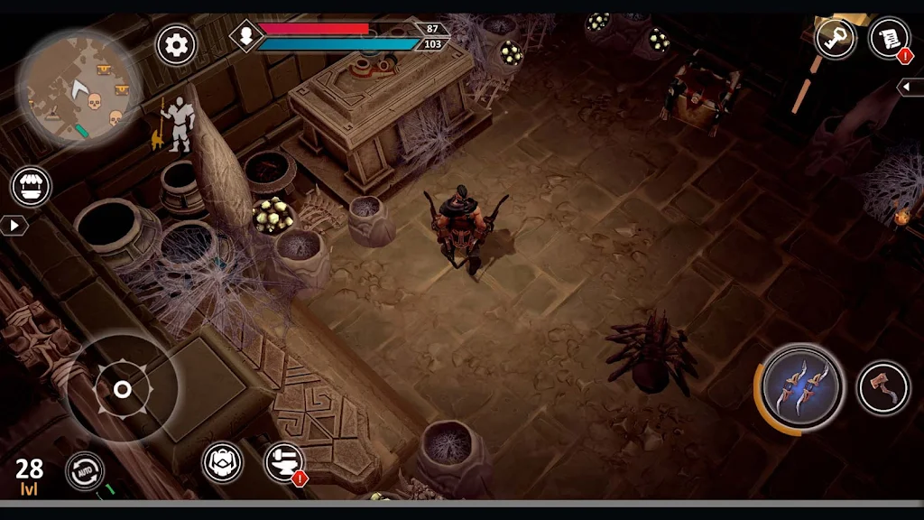 Schermata Exile: Wasteland Survival RPG 1