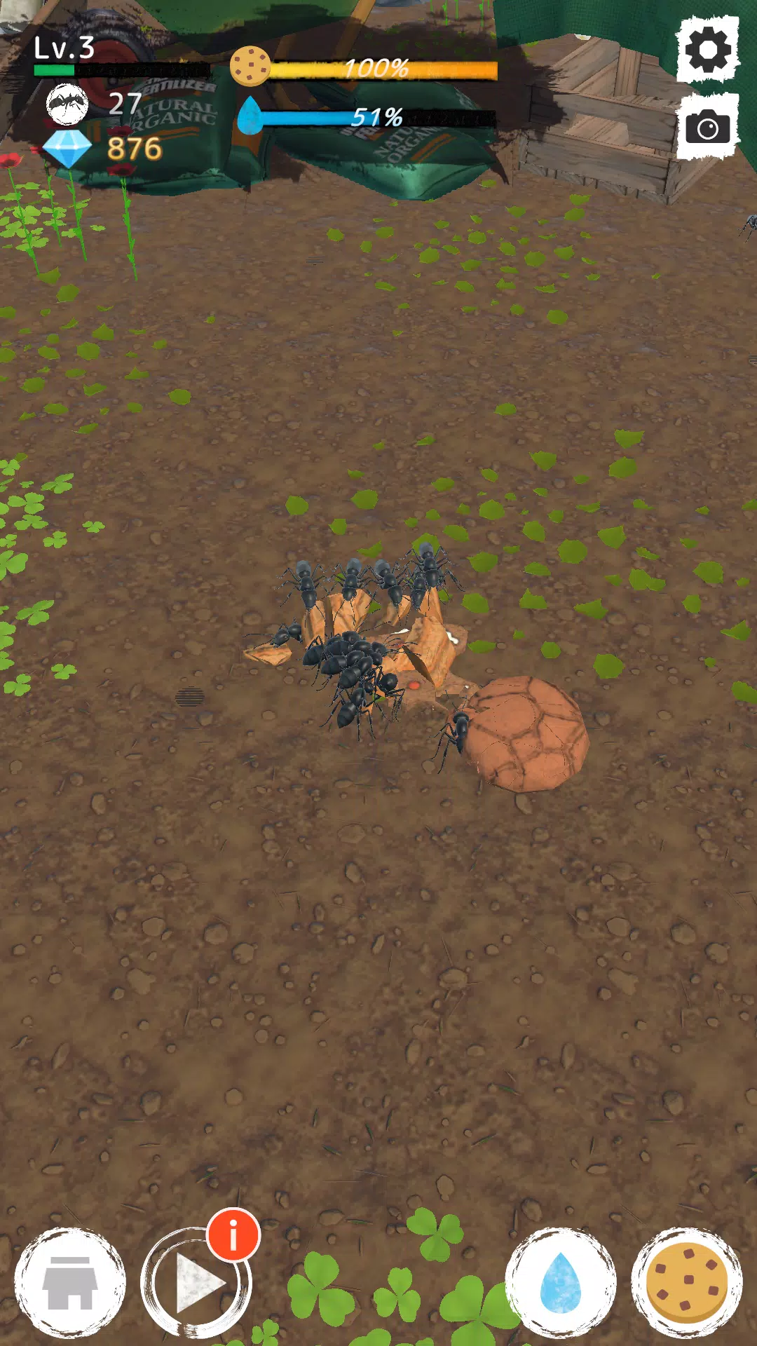 Schermata Ant Garden 2