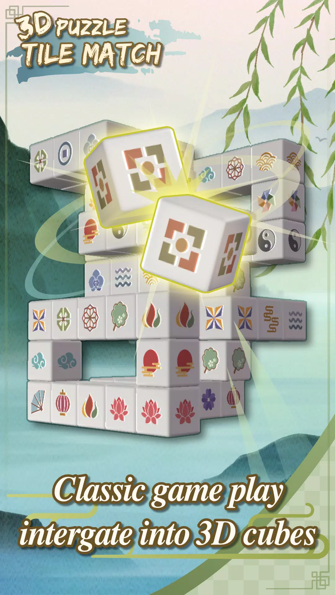 3D Tile Match Puzzle Tangkapan skrin 1