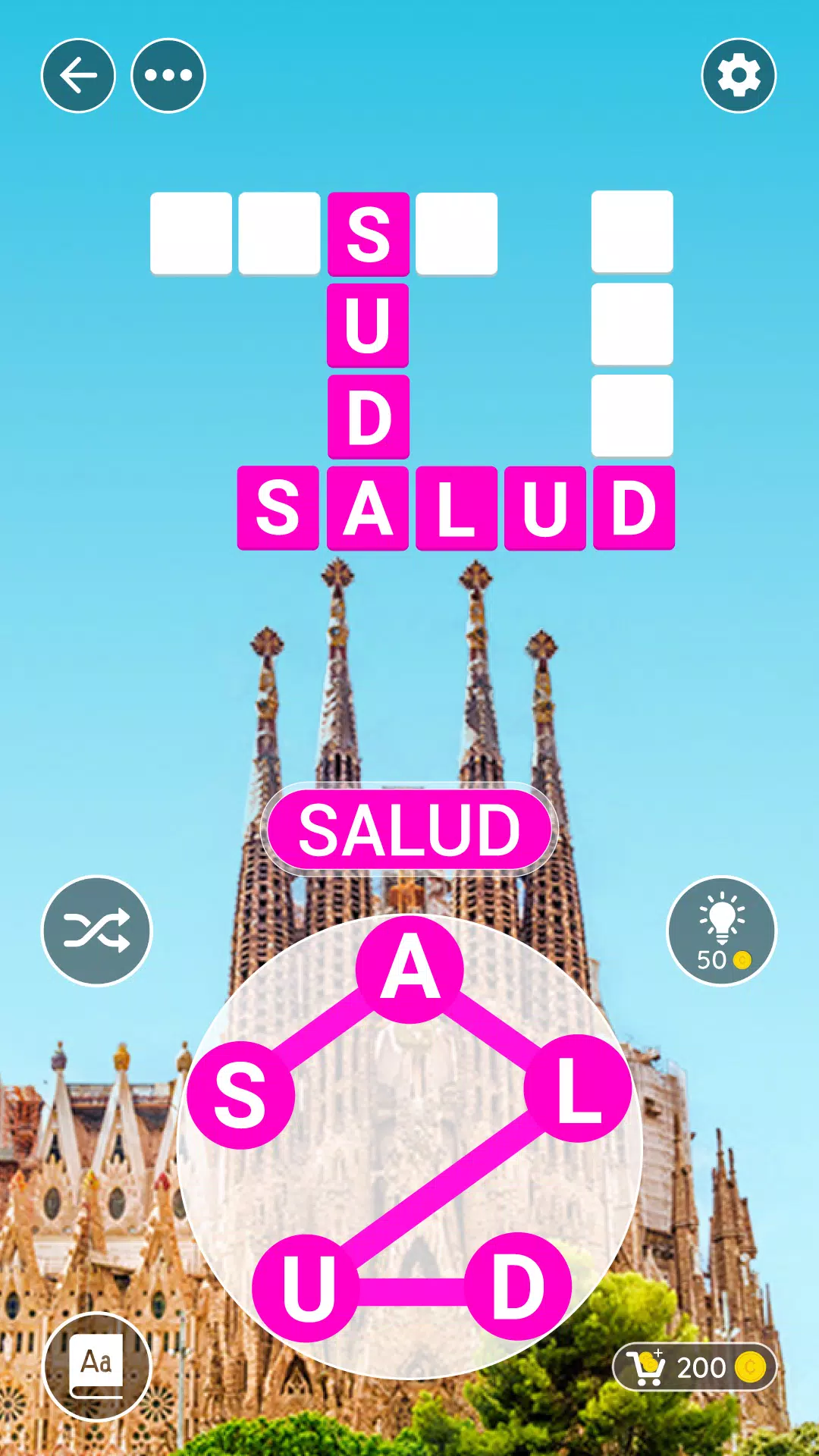 Schermata Ciudad de Palabras 3