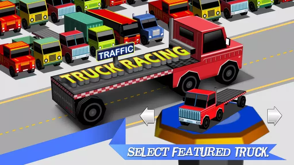 Truck Traffic Racing3D ภาพหน้าจอ 0