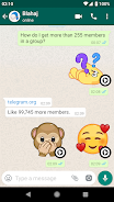 Animated Emojis WAStickerApps应用截图第2张