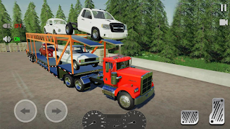 Truck Car Transport Trailer Capture d'écran 1