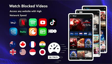 Orbut Vpn For Android ဖန်သားပြင်ဓာတ်ပုံ 3