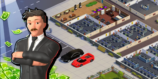 Idle Office Tycoon Mod Schermafbeelding 1