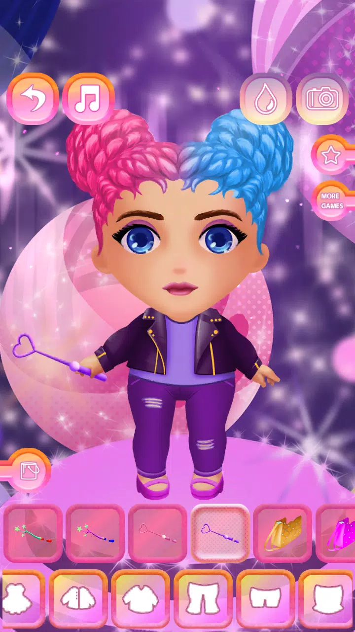 Cute Dolls: Dress Up for Girls Schermafbeelding 2
