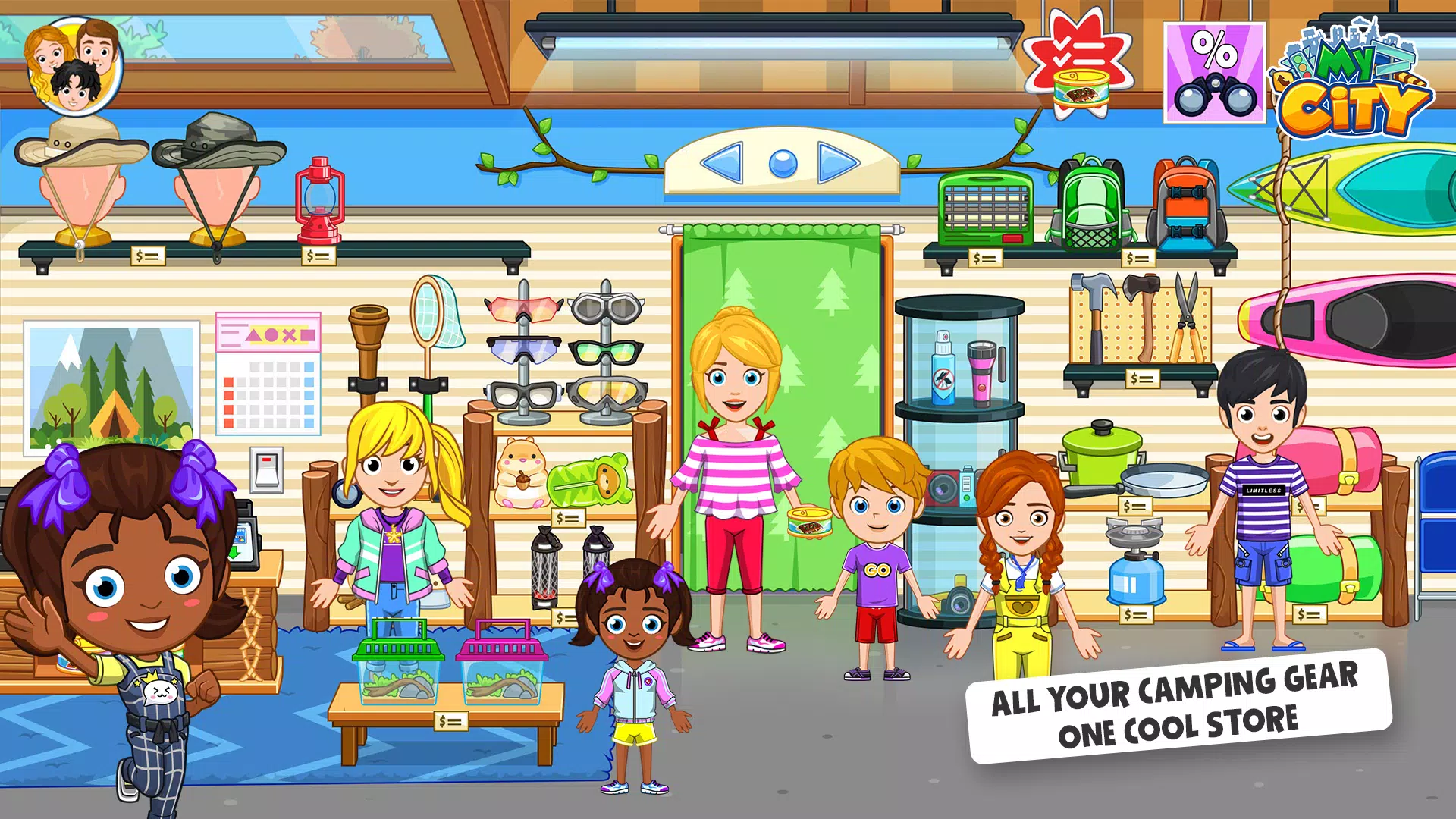 My City : 野外露營應用截圖第1張