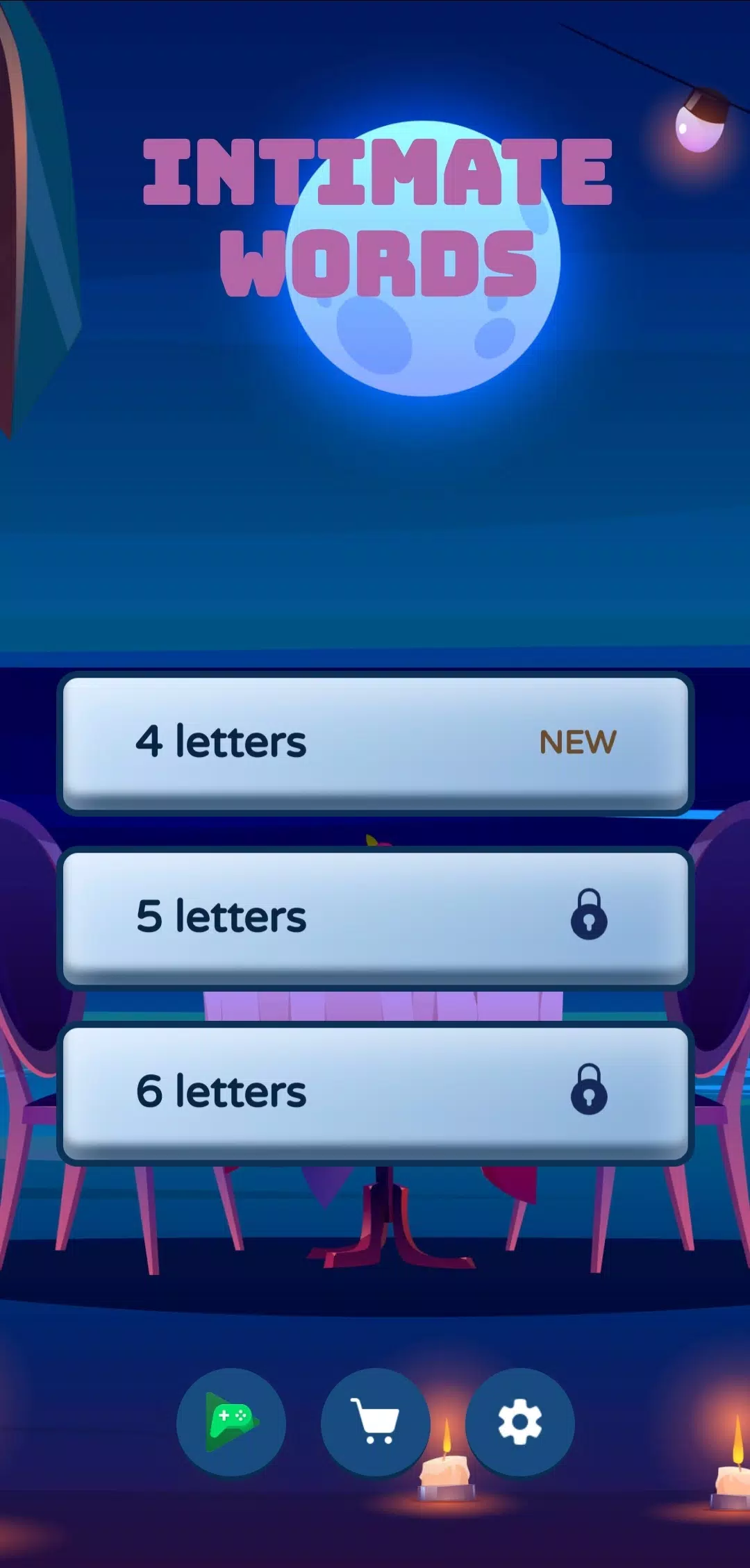 Schermata Word Games: Sex Word Puzzle 0