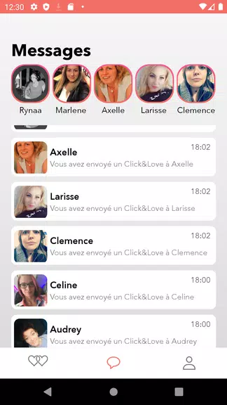 Schermata Romantic Agency - Dating App 1