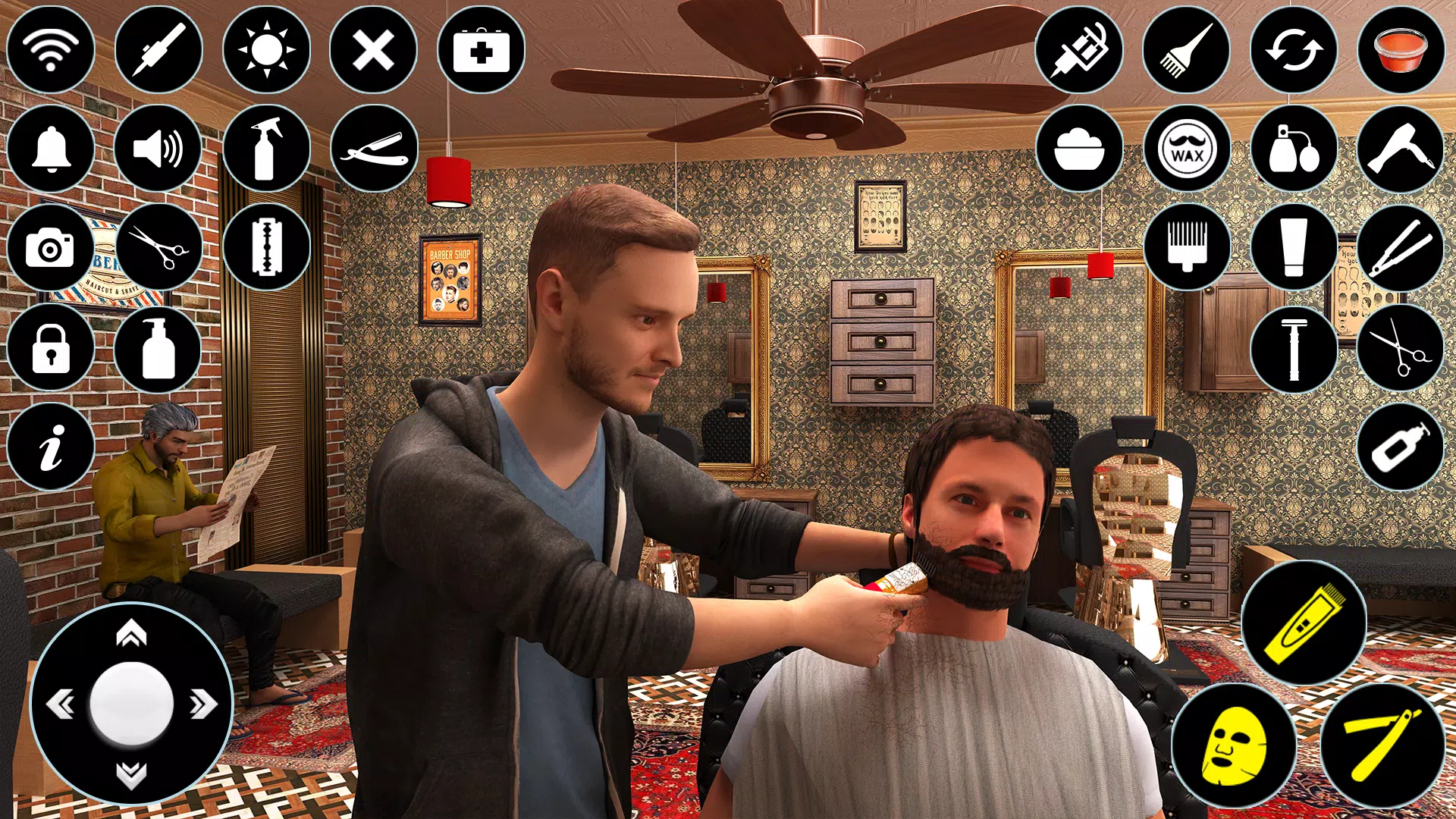 Barber Shop Game: Hair Salon Zrzut ekranu 1