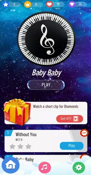 Kpop Piano Magic Tiles Offline - All Korean Song স্ক্রিনশট 0