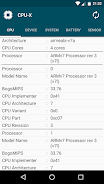 CPU-X Tangkapan skrin 1