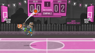 Basketball Battle Schermafbeelding 3