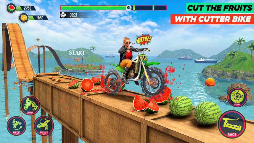 Bike Stunt Game: Tricks Master Скриншот 1