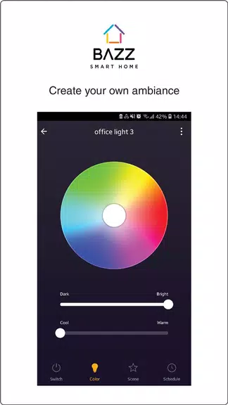 BAZZ Smart Home स्क्रीनशॉट 1