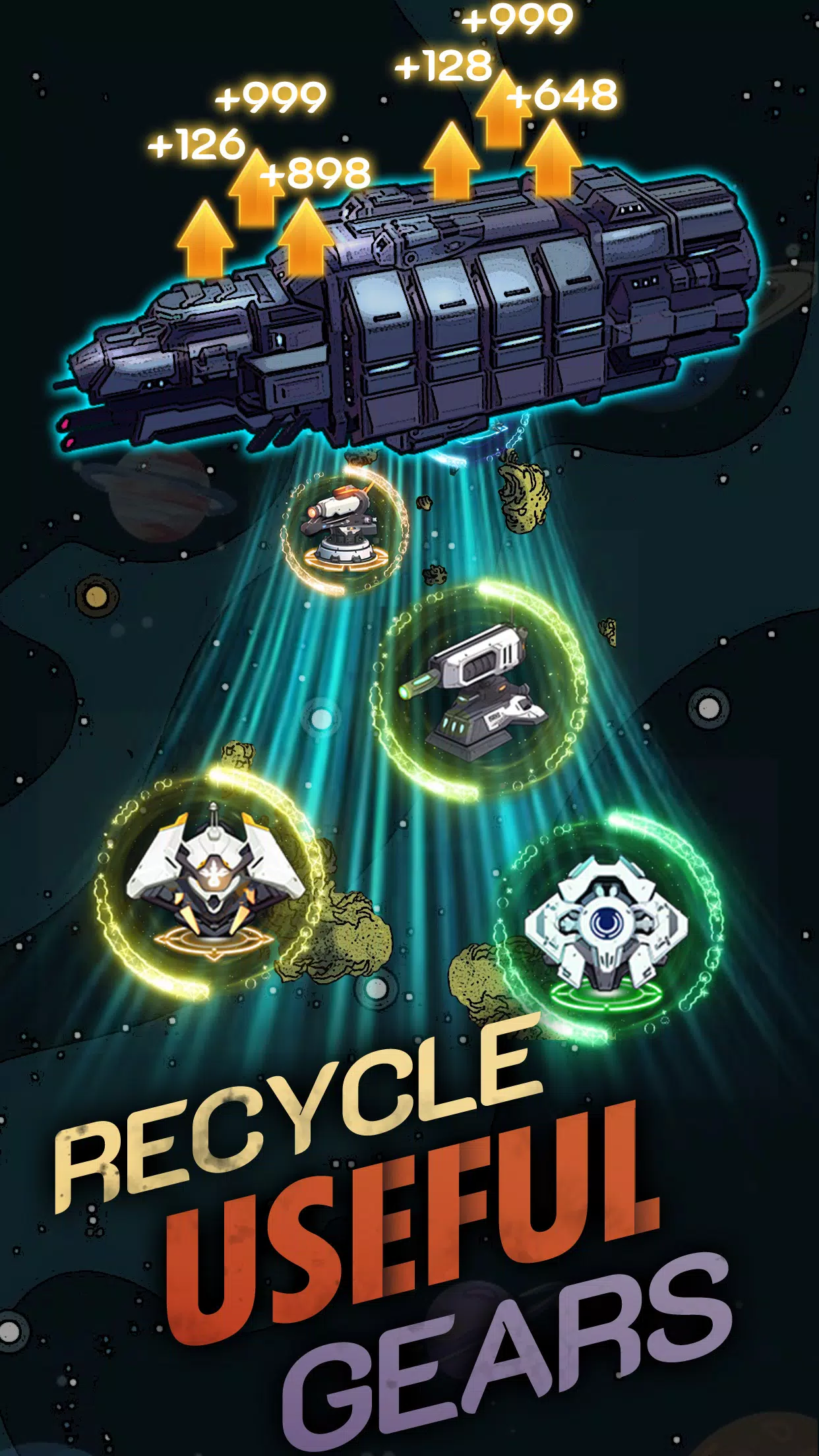 Space Venture: Idle Game 스크린샷 2