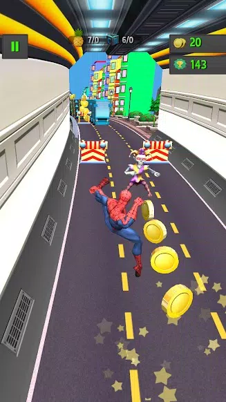 Subway Spider World Captura de pantalla 2
