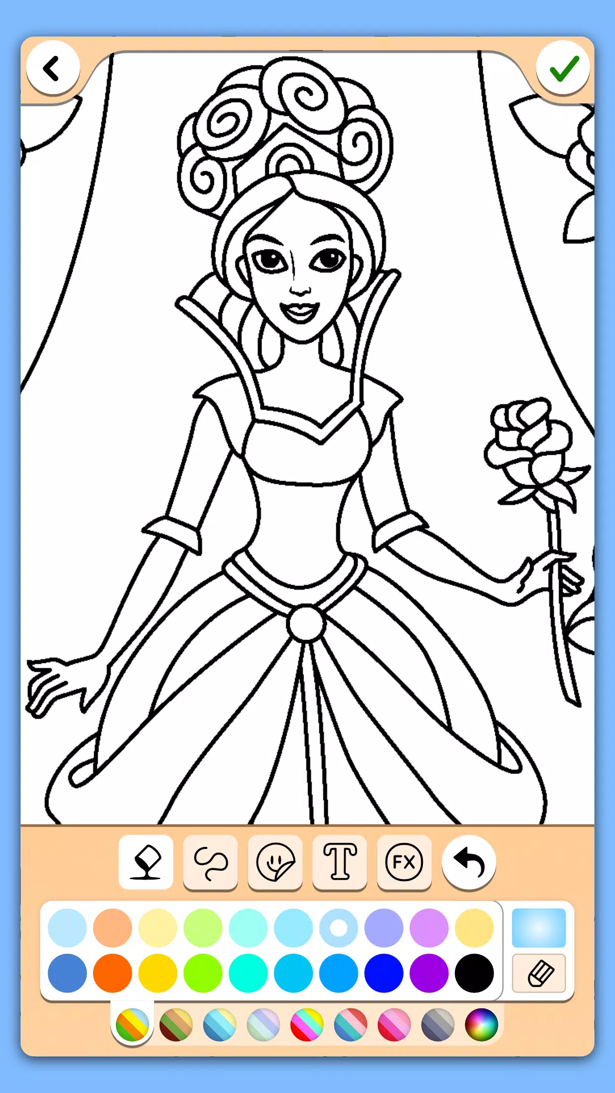 Coloring for girls and women Screenshot 3