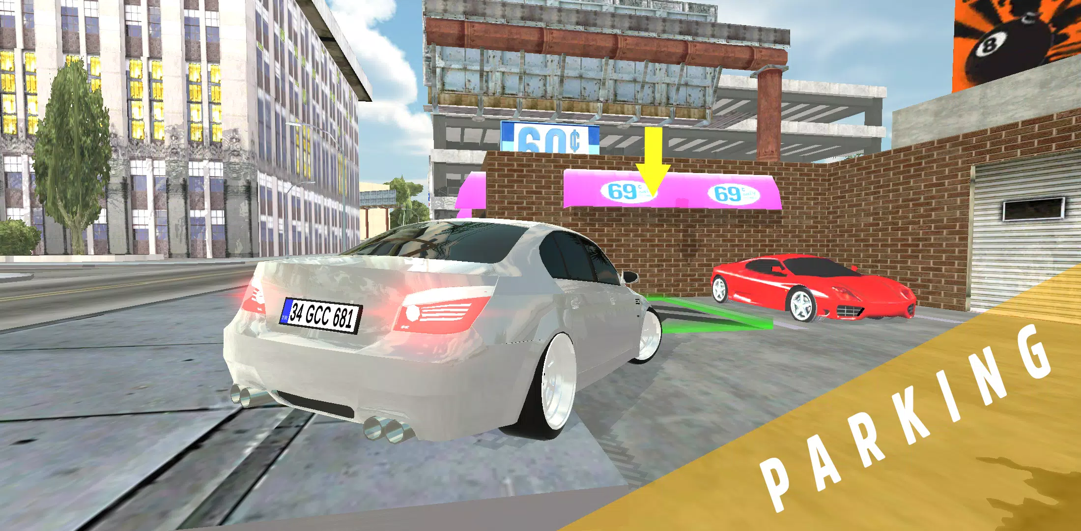 Corolla Drift & Park Simulator স্ক্রিনশট 1