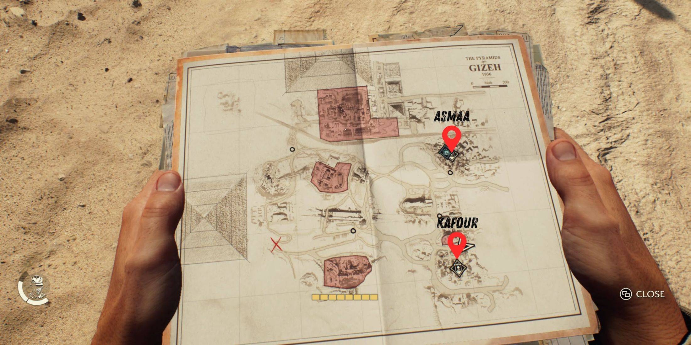 Gizeh Vendor Map