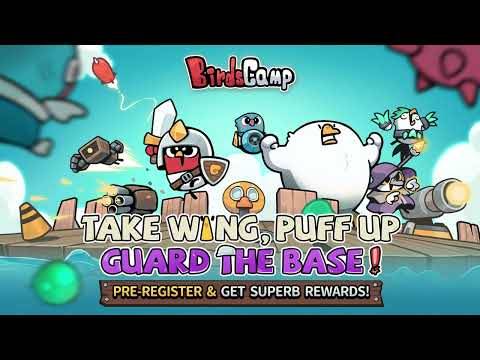 Kuşlar Kampı Oynanış Ekran Görüntüsü - Angry Birds Style Tower Savunma