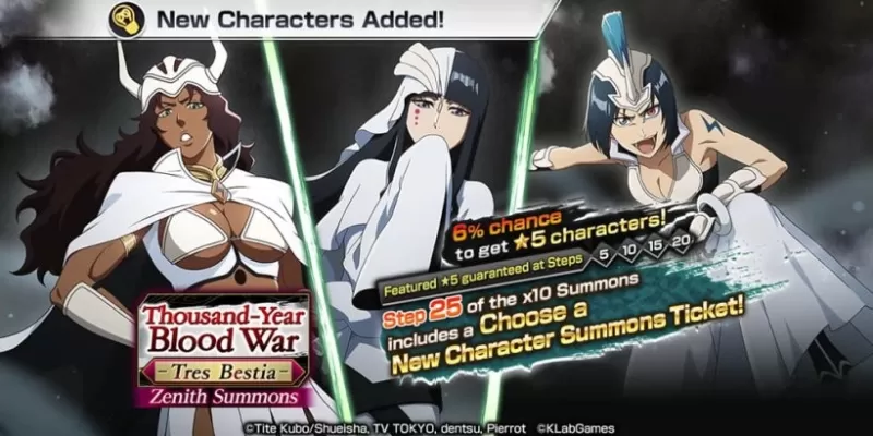 Bleach: Brave Souls comemora o 10º aniversário com concurso e recompensas no jogo