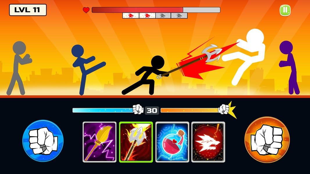 Stickman Fighter Mega Brawl应用截图第2张