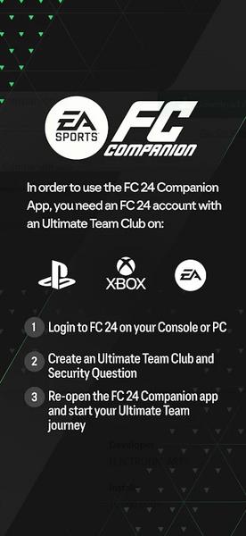 EA SPORTS™ FC 24 Companion ဖန်သားပြင်ဓာတ်ပုံ 0