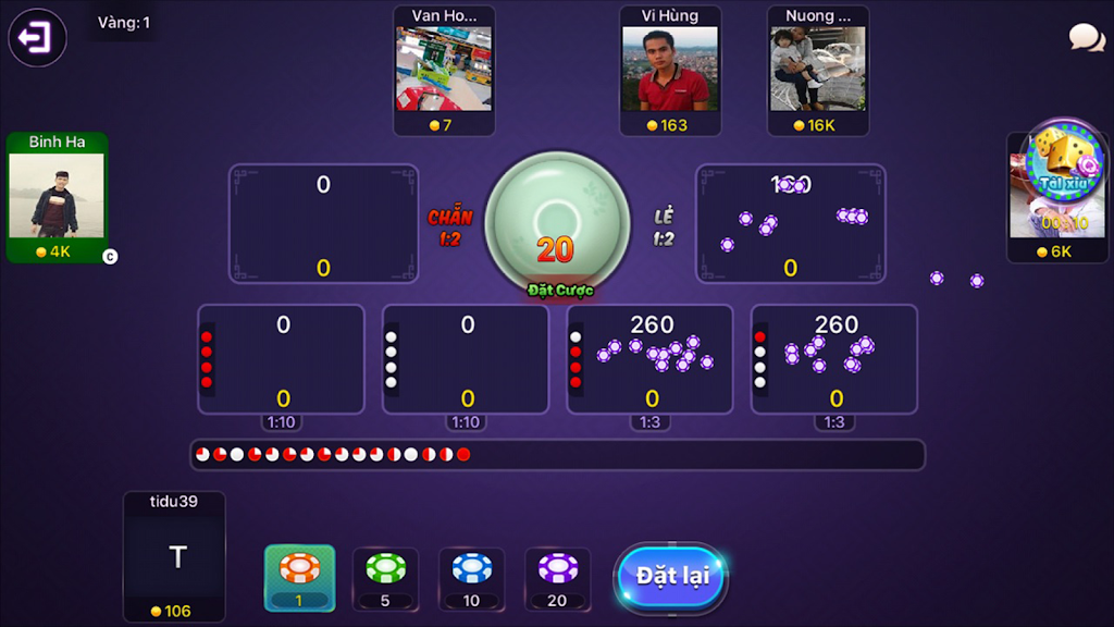 GAME BAI DOI THUONG - DANH BAI XANH CHIN Captura de tela 1