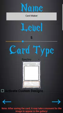 Card Maker - Yugioh ဖန်သားပြင်ဓာတ်ပုံ 1