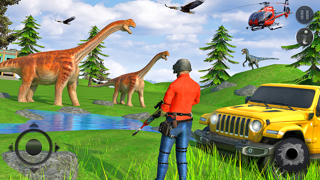 Wild Dino Hunter 3D Gun Games ဖန်သားပြင်ဓာတ်ပုံ 2