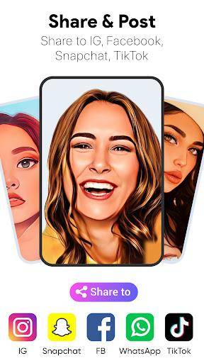 ToonTap: AI Headshot Generator Ekran Görüntüsü 1