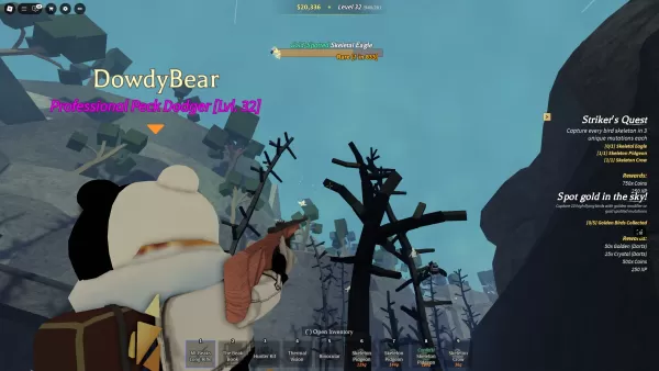 Hunter engaging targets in Deadlands