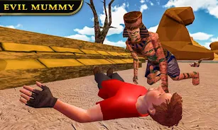 Superhero Mummy Ancient War 3D Ảnh chụp màn hình 3