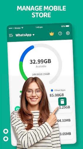 WA Messages Deleted Recovery Ảnh chụp màn hình 1