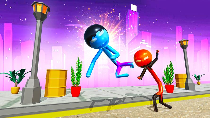 Stickman Ninja Fight: Ropehero スクリーンショット 3