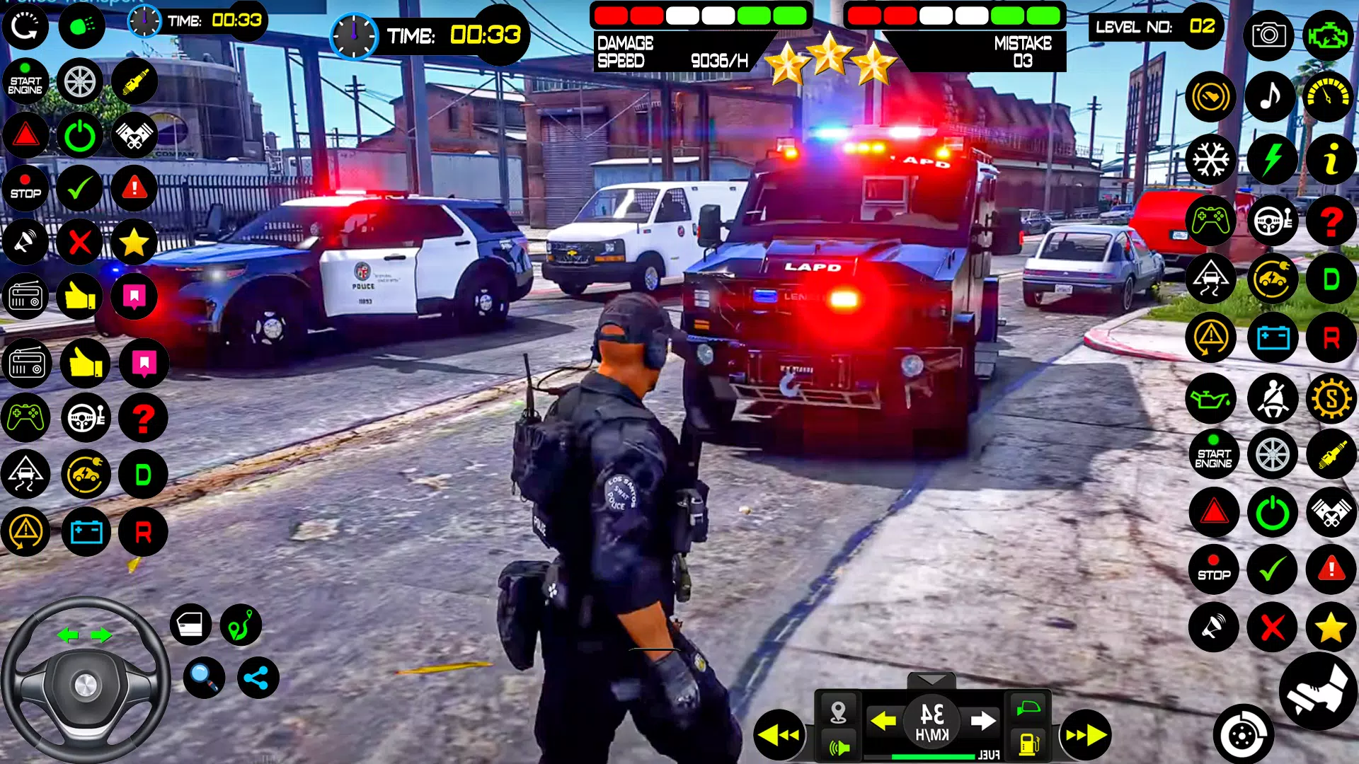Car Chase Games: Police Games Capture d'écran 0