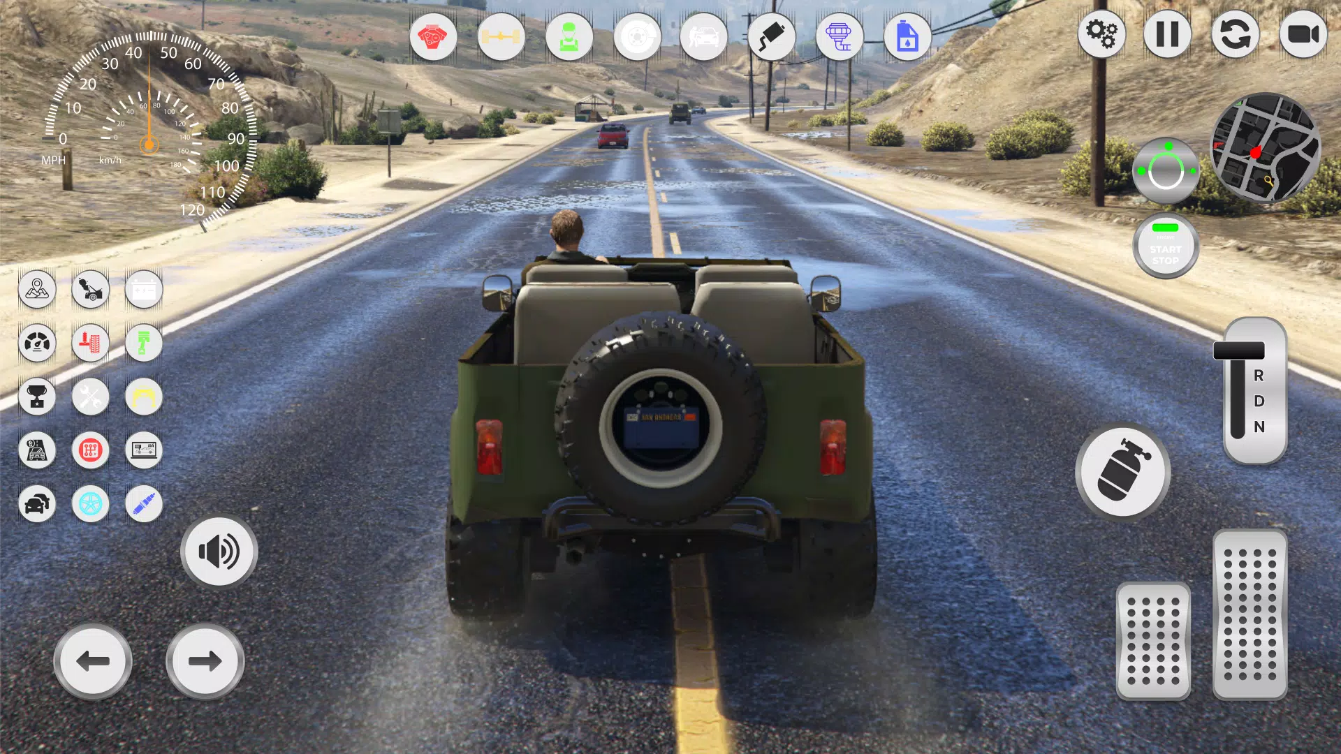 UAZ Hunter 4x4 Russian SUV應用截圖第3張